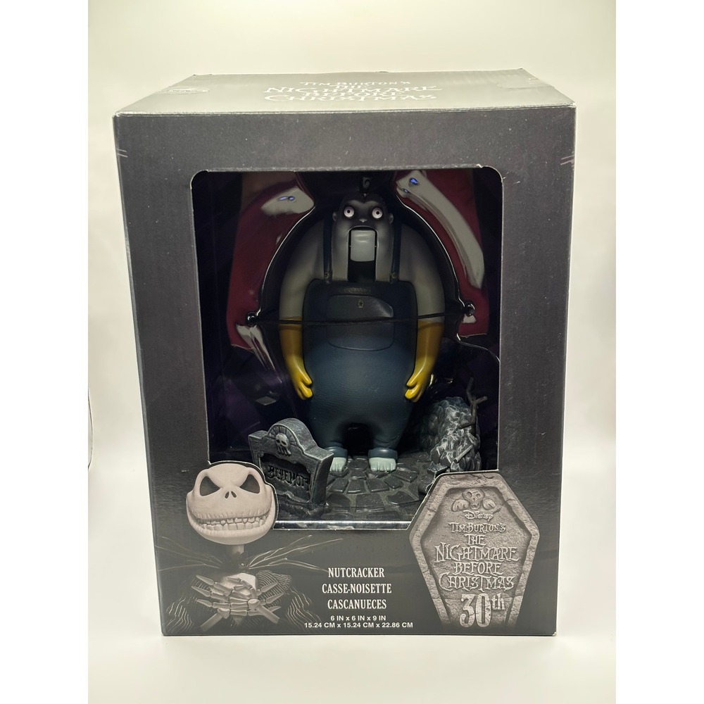 Disney Nightmare Before Christmas 30th Behemoth Nutcracker 9in New In Box